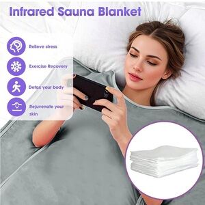 Gray Infrared Sauna Blanket
